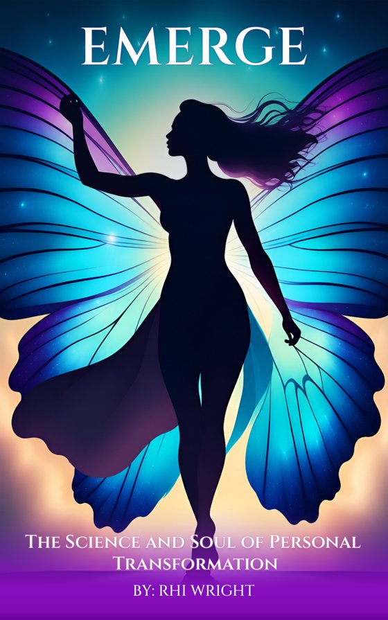 Emerge: The Science and Soul of Personal Transformation, book cover, by Rhi Wright